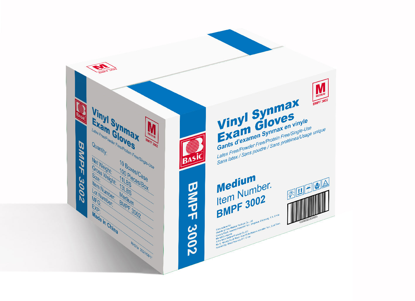 Vinyl Synmax Exam Gloves