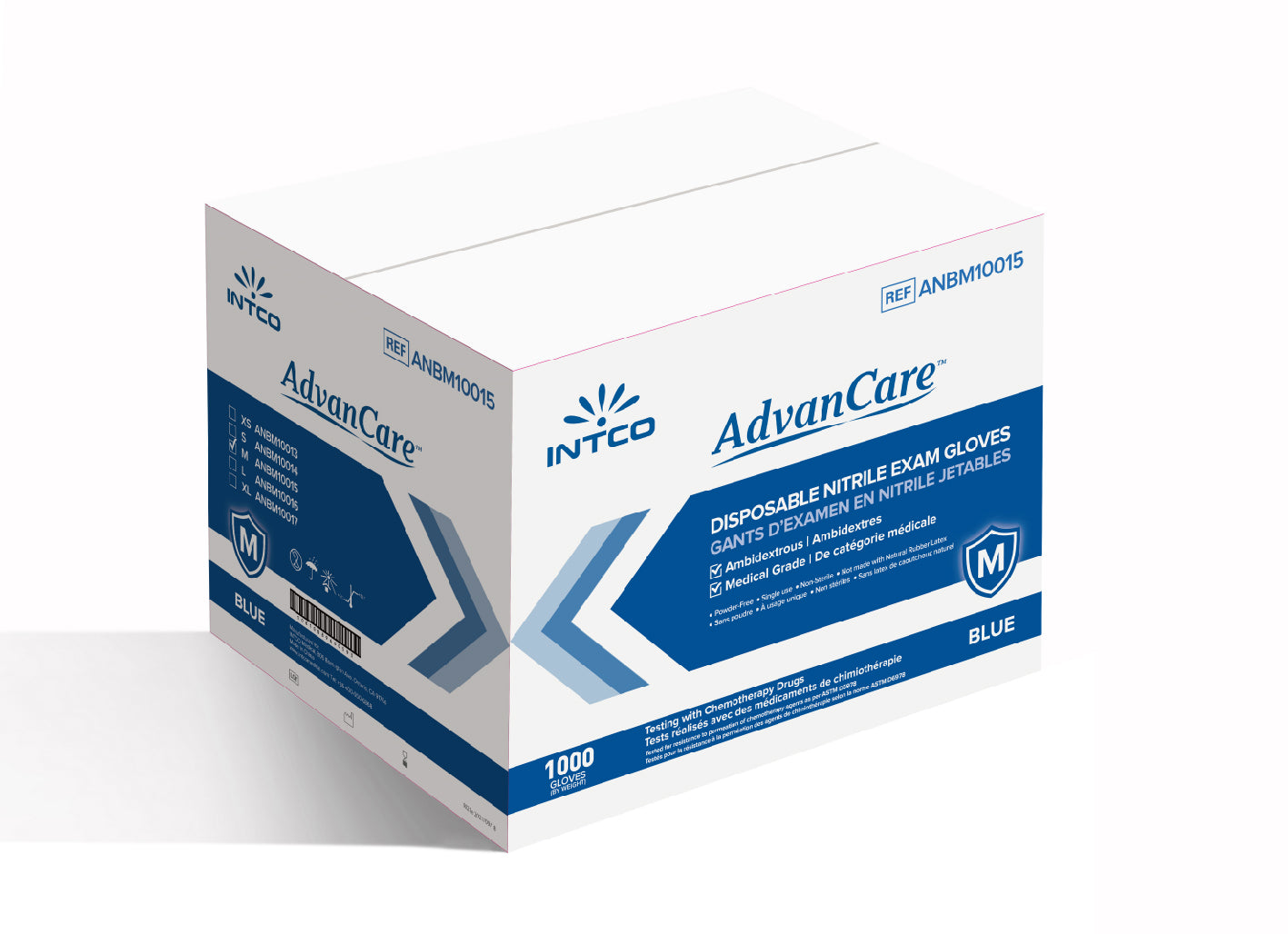 AdvanCare Nitrile Exam Gloves – INTCO Medical Canada