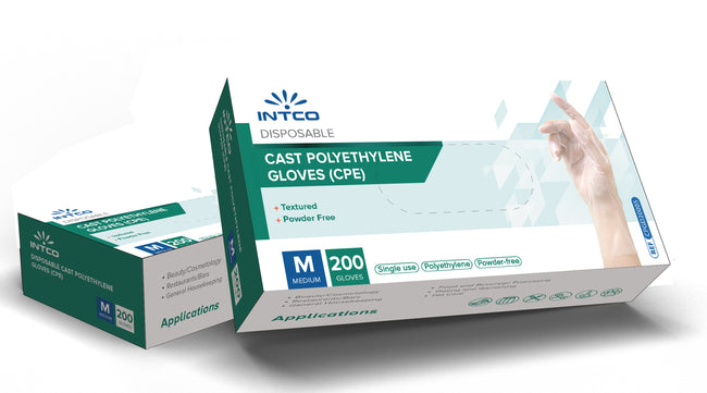 Disposable Cast Polyethylene Gloves (CPE)